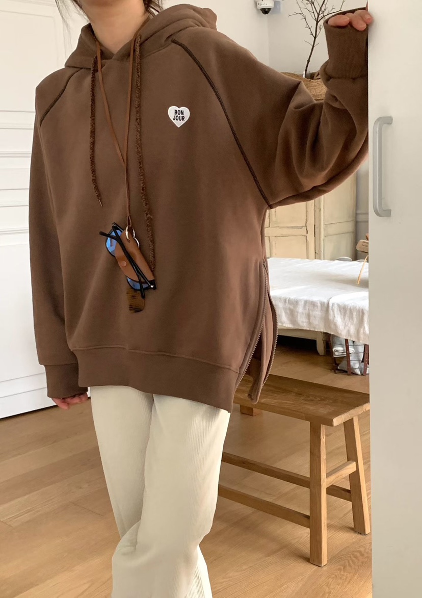 BINUS韓國直郵㊣女裝新品人氣休閑時尚推薦熱賣職業真品衛衣BINUS衛衣