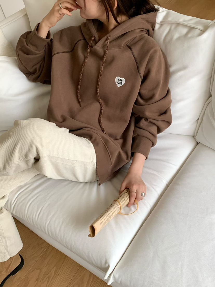 BINUS韓國直郵㊣女裝新品人氣休閑時尚推薦熱賣職業真品衛衣BINUS衛衣