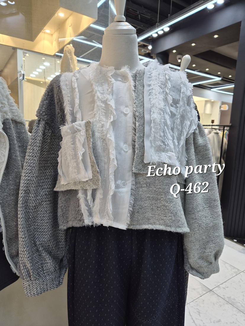 ECHOPARTY東大門㊣實拍女士新品熱賣真品人氣推薦襯衫蕾絲衫ECHOPARTY襯衫/蕾絲衫圖色1