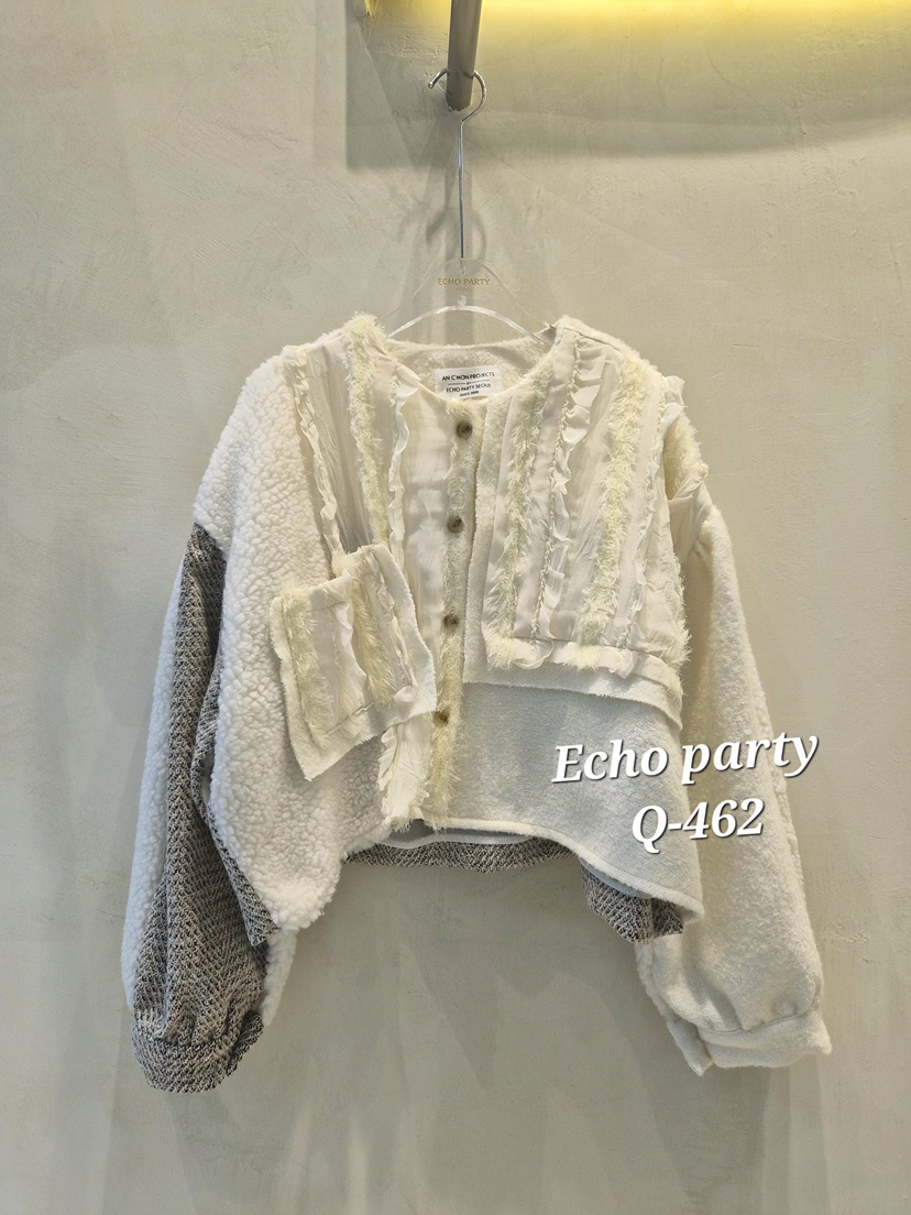 ECHOPARTY東大門㊣實拍女士新品熱賣真品人氣推薦襯衫蕾絲衫ECHOPARTY襯衫/蕾絲衫圖色2