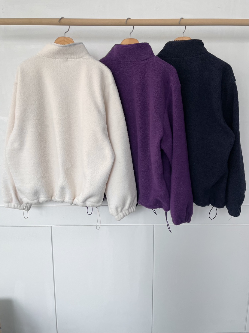 WOOD東大門㊣直郵女裝新品熱賣真品人氣推薦衛衣口袋抓絨拉鏈WOOD衛衣