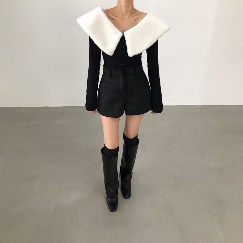 2TWO MOON東大門㊣代購女士新品休閑時尚人氣熱賣針織衫開衫2TWO MOON針織衫圖色1