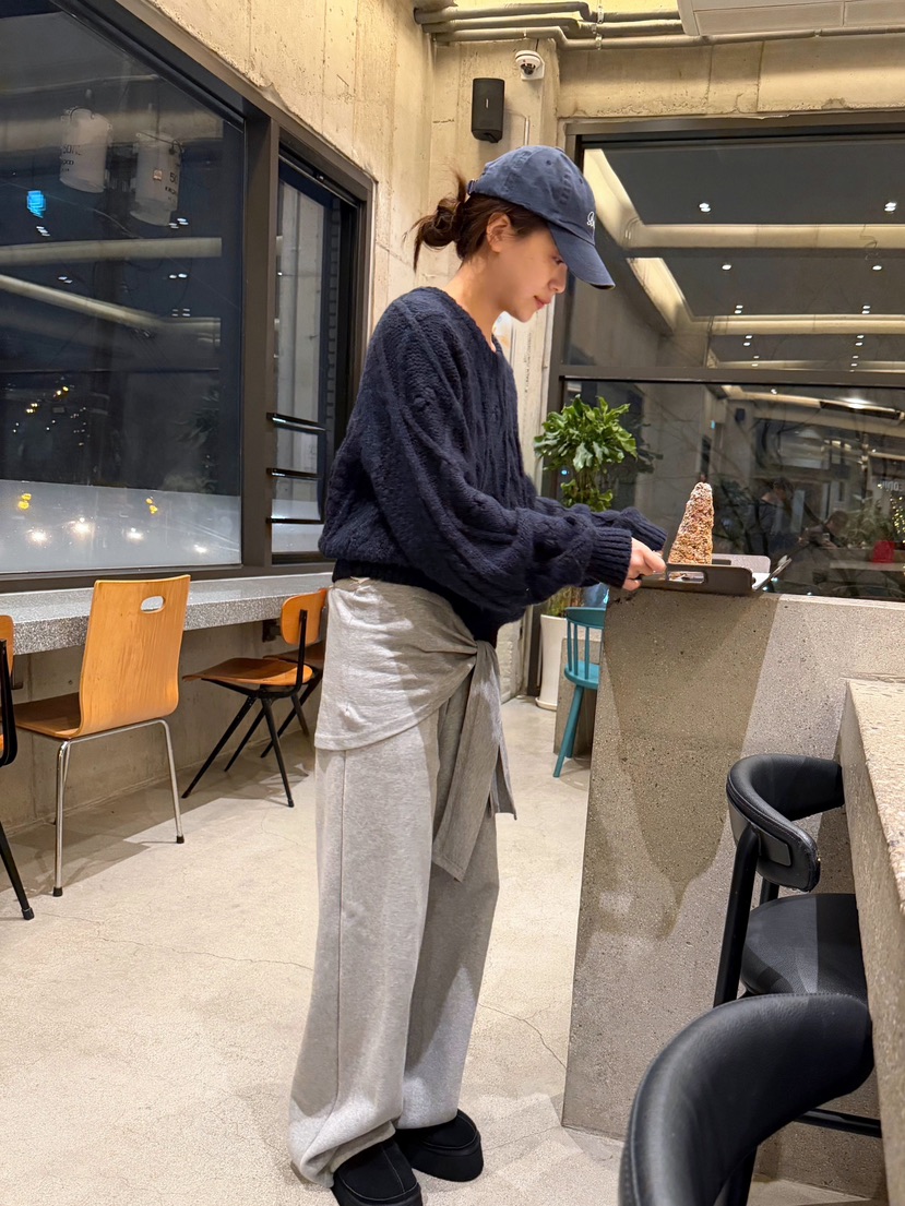 GLITTER東大門㊣代購女裝新款推薦真品人氣時尚休閑褲不含腰帶GLITTER休閑褲