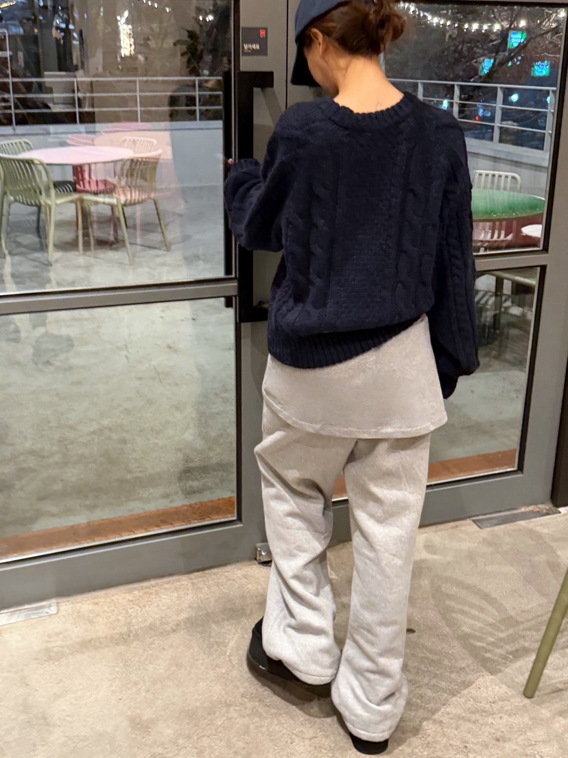 GLITTER東大門㊣代購女裝新款推薦真品人氣時尚休閑褲不含腰帶GLITTER休閑褲