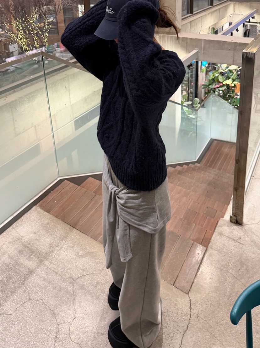 GLITTER東大門㊣代購女裝新款推薦真品人氣時尚休閑褲不含腰帶GLITTER休閑褲