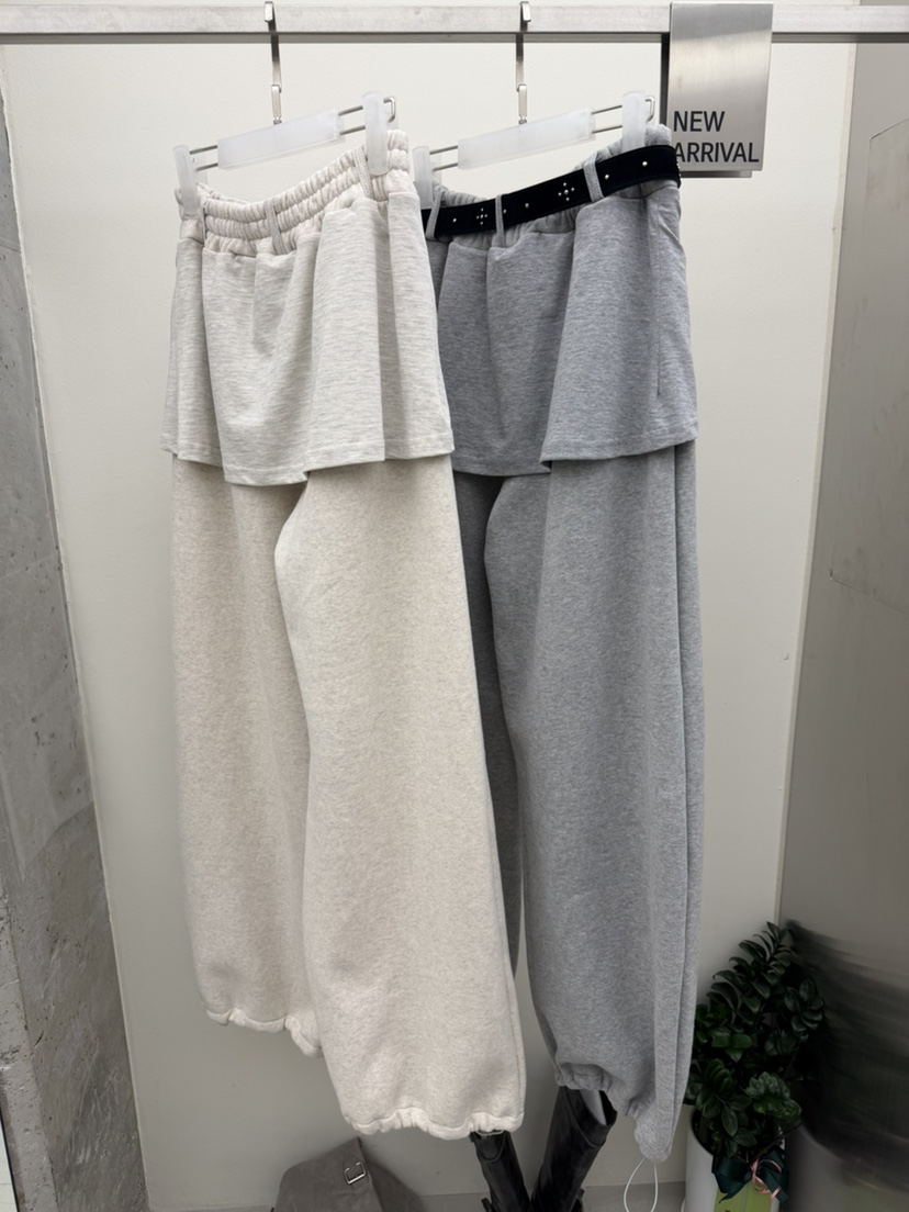 GLITTER東大門㊣代購女裝新款推薦真品人氣時尚休閑褲不含腰帶GLITTER休閑褲