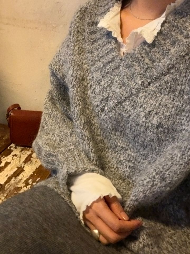 CALLIT東大門㊣直郵女裝新品職業人氣25秋冬時尚休閑針織衫V領CALLIT針織衫