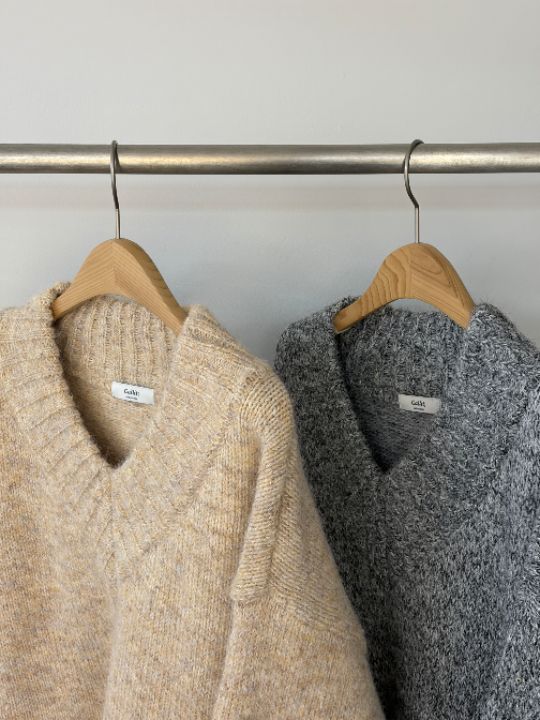 CALLIT東大門㊣直郵女裝新品職業人氣25秋冬時尚休閑針織衫V領CALLIT針織衫