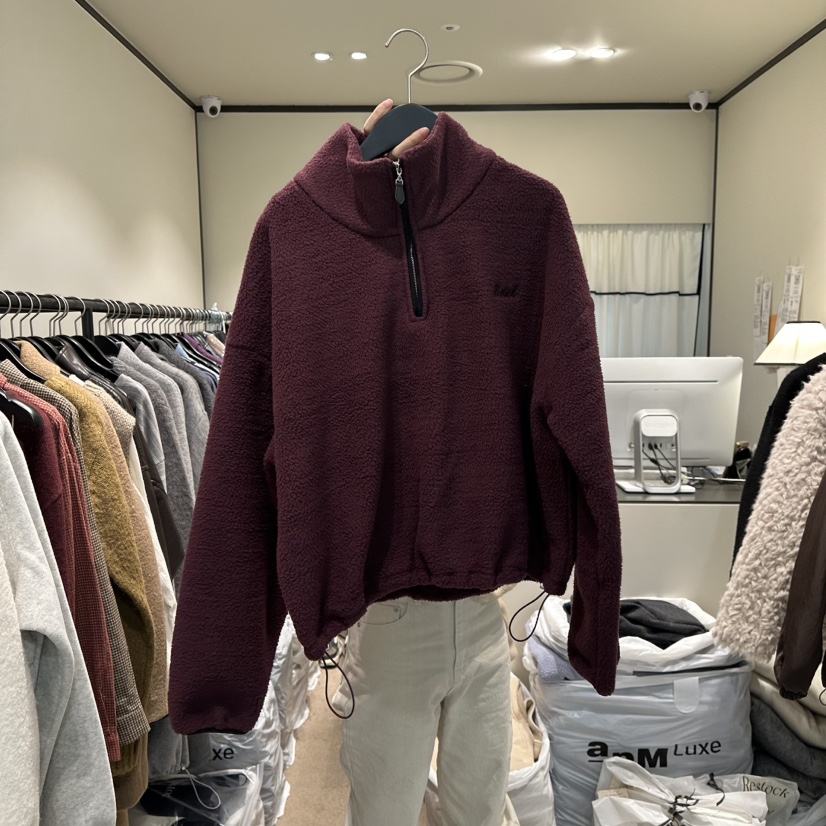 RE STOCK東大門㊣實拍女士新款熱賣職業推薦時尚25秋冬衛衣RE STOCK衛衣圖色2