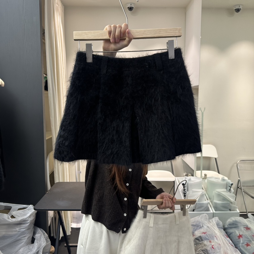 SALT BREAD東大門㊣代購女士新款25秋冬時尚推薦熱賣休閑短裙SALT BREAD短裙