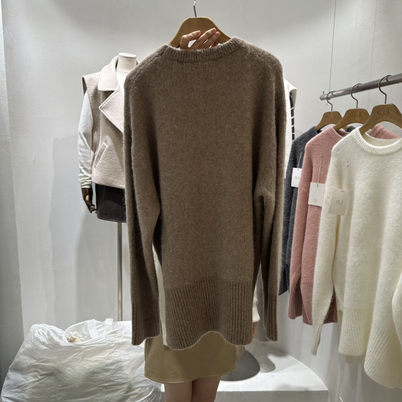G.I-L韓國代購㊣女士新款25秋冬休閑時尚推薦人氣職業針織衫G.I-L針織衫