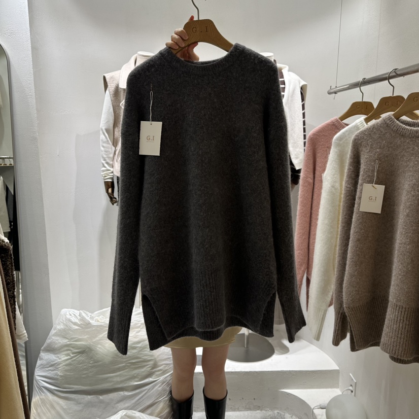 G.I-L韓國代購㊣女士新款25秋冬休閑時尚推薦人氣職業針織衫G.I-L針織衫圖色4