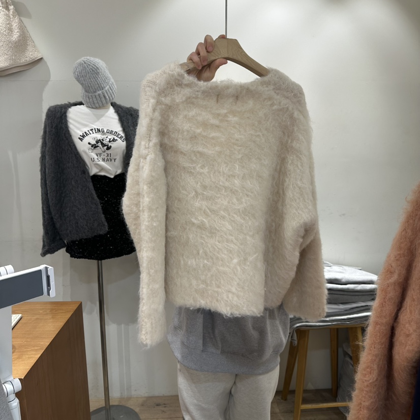 ASSEMBLY東大門㊣直郵女裝新款推薦人氣時尚熱賣毛衣毛皮開衫ASSEMBLY毛衣