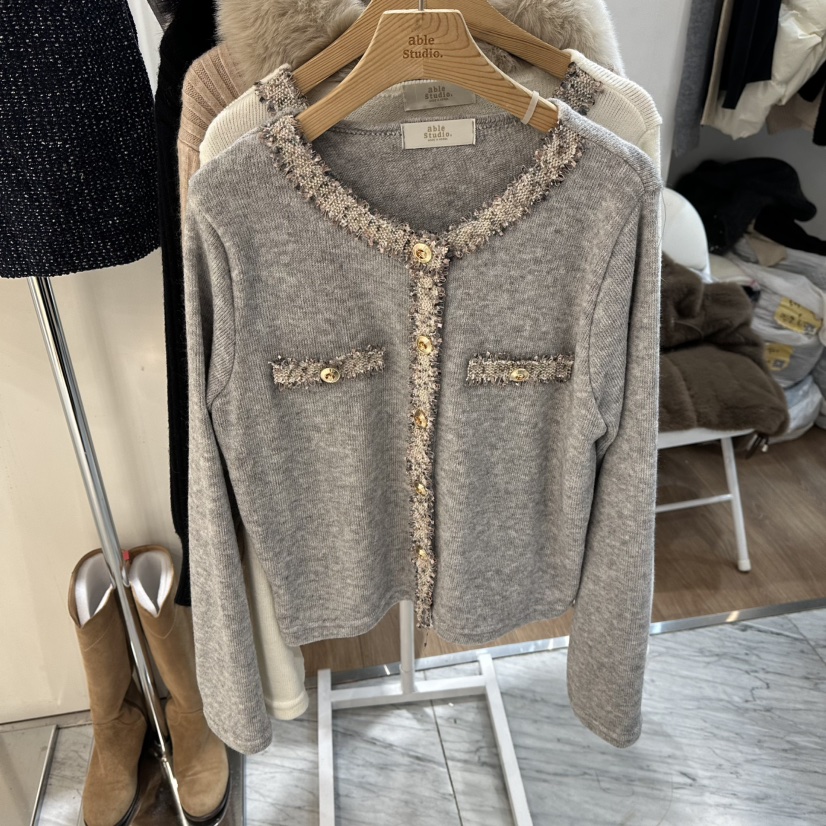 ABLESTUDIO韓國直郵㊣女裝新款職業人氣時尚推薦熱賣針織衫ABLESTUDIO針織衫圖色2