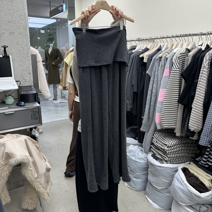 AMOEBA東大門㊣直郵女裝新款25秋冬熱賣人氣職業套裝加絨套裝AMOEBA套裝圖色2