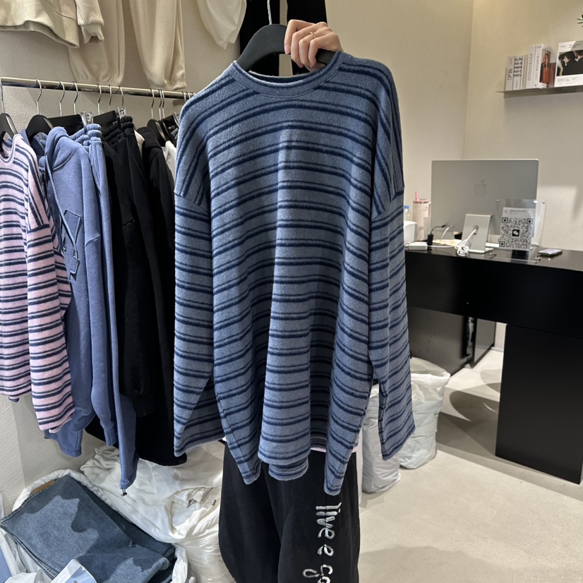 MEMO CLASSIC東大門㊣實拍女裝新款推薦職業休閑人氣長袖T恤MEMO CLASSIC長袖T恤圖色1