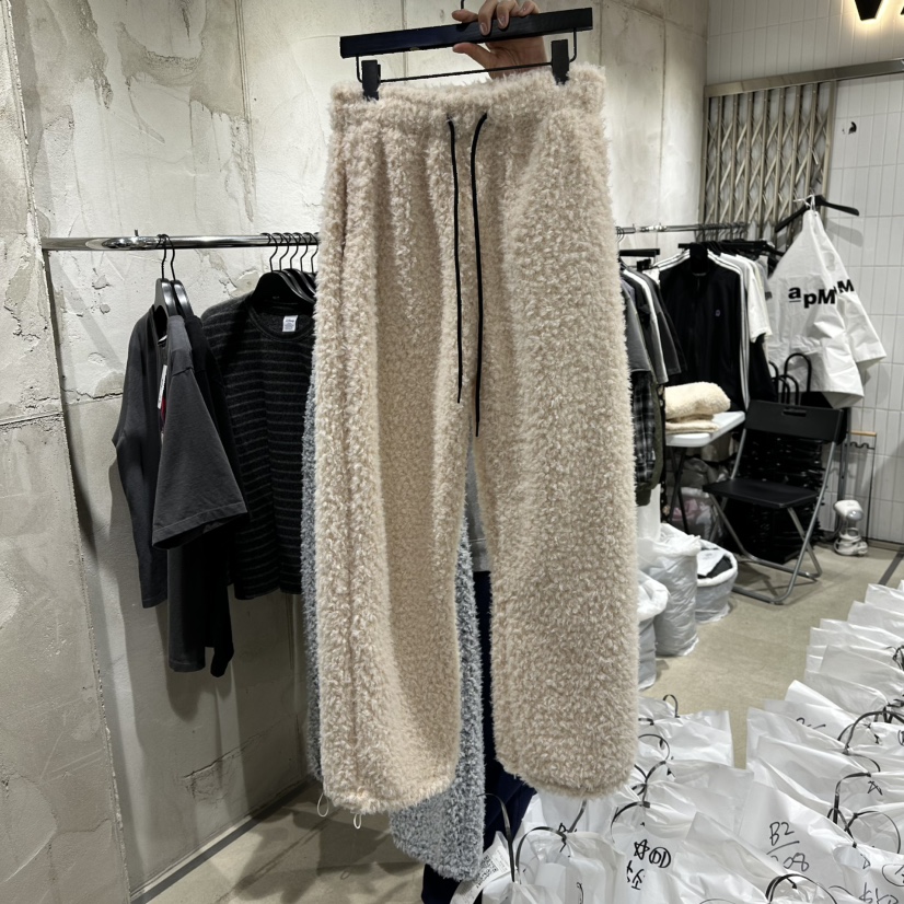 VANTA東大門㊣實拍女裝新品職業推薦25秋冬時尚休閑褲保暖絨VANTA休閑褲圖色2