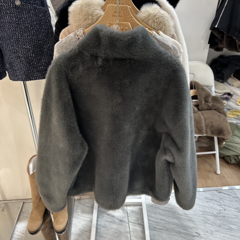 ABLESTUDIO韓國代購㊣女士新款職業時尚人氣推薦休閑短款大衣ABLESTUDIO短款大衣