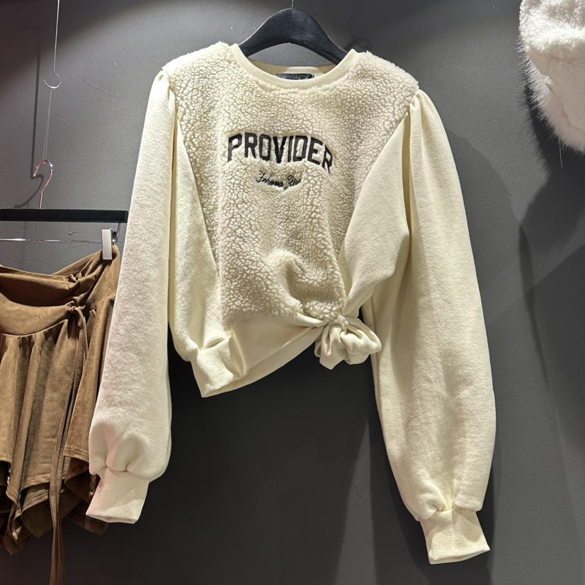 RARE CLOSET韓國直郵㊣女裝新品25秋冬人氣職業熱賣衛衣加絨RARE CLOSET衛衣圖色2