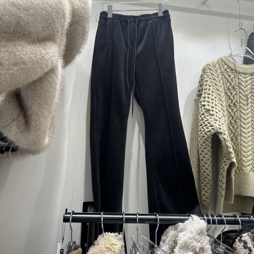 AT THE END東大門㊣直郵女士新款人氣推薦休閑褲加絨保暖AT THE END休閑褲