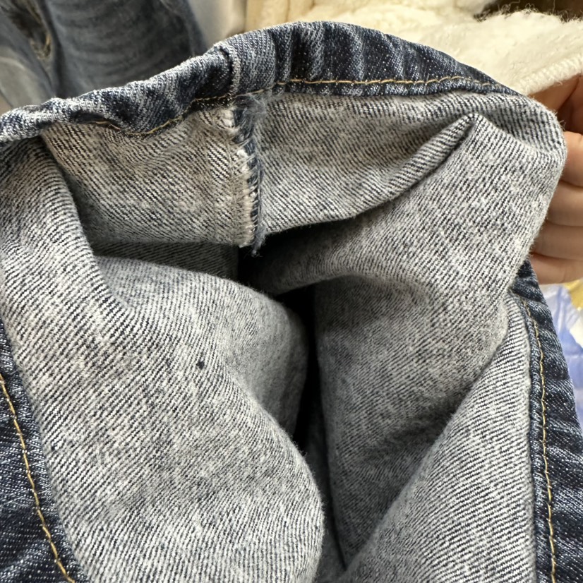 DELIGHT-L韓國直郵㊣女士新品職業熱賣25秋冬人氣牛仔褲絨DELIGHT-L牛仔褲