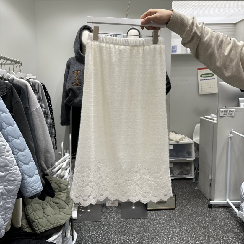 VINTAGE 888韓國代購㊣女士新品職業休閑人氣熱賣時尚長裙VINTAGE888/TRIPLE EIGHT長裙圖色1