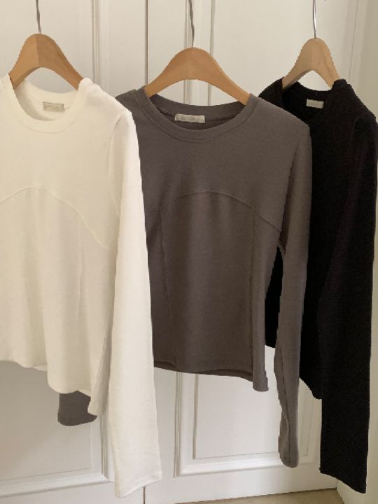 DOIT韓國代購㊣女士新款熱賣人氣休閑25秋冬時尚職業長袖T恤DOIT長袖T恤