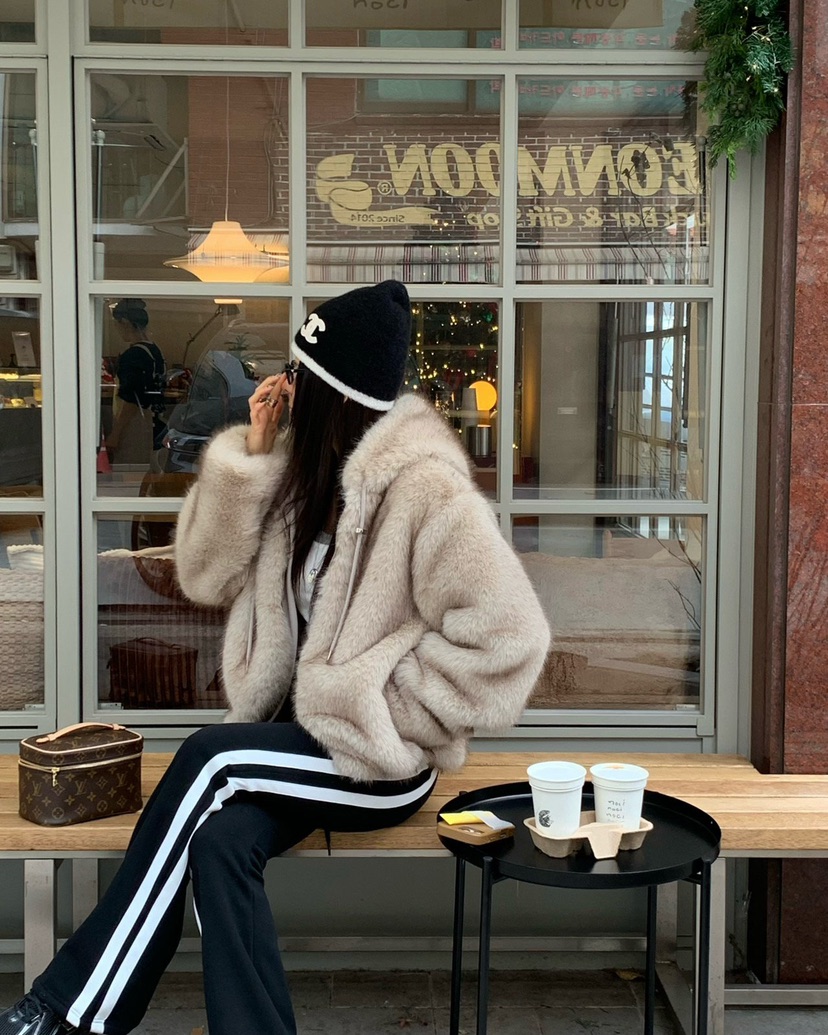 REVE CITE-L東大門㊣直郵女士新品時尚休閑人氣休閑褲加絨REVE CITE-L休閑褲