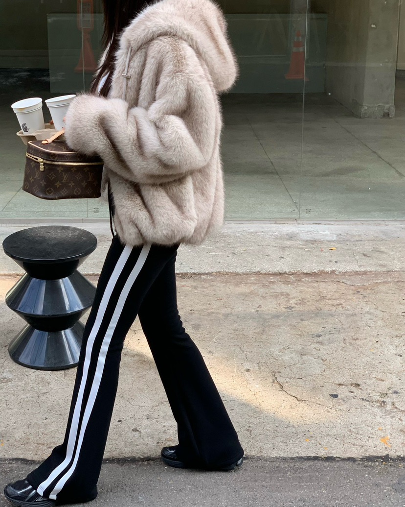 REVE CITE-L東大門㊣直郵女士新品時尚休閑人氣休閑褲加絨REVE CITE-L休閑褲