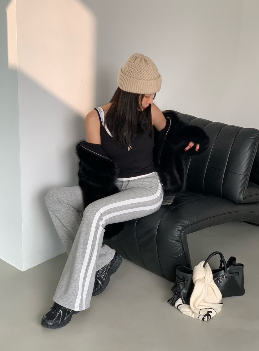 REVE CITE-L東大門㊣直郵女士新品時尚休閑人氣休閑褲加絨REVE CITE-L休閑褲