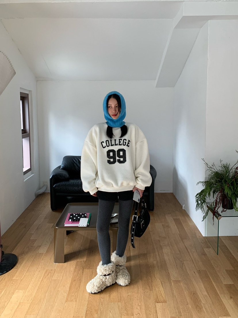 REVE CITE-L韓國直郵㊣女士新品25秋冬人氣時尚真品衛衣加絨REVE CITE-L衛衣