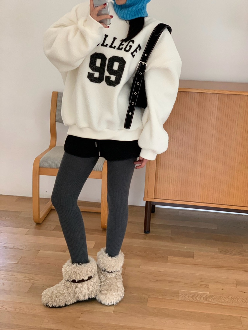 REVE CITE-L韓國直郵㊣女士新品25秋冬人氣時尚真品衛衣加絨REVE CITE-L衛衣