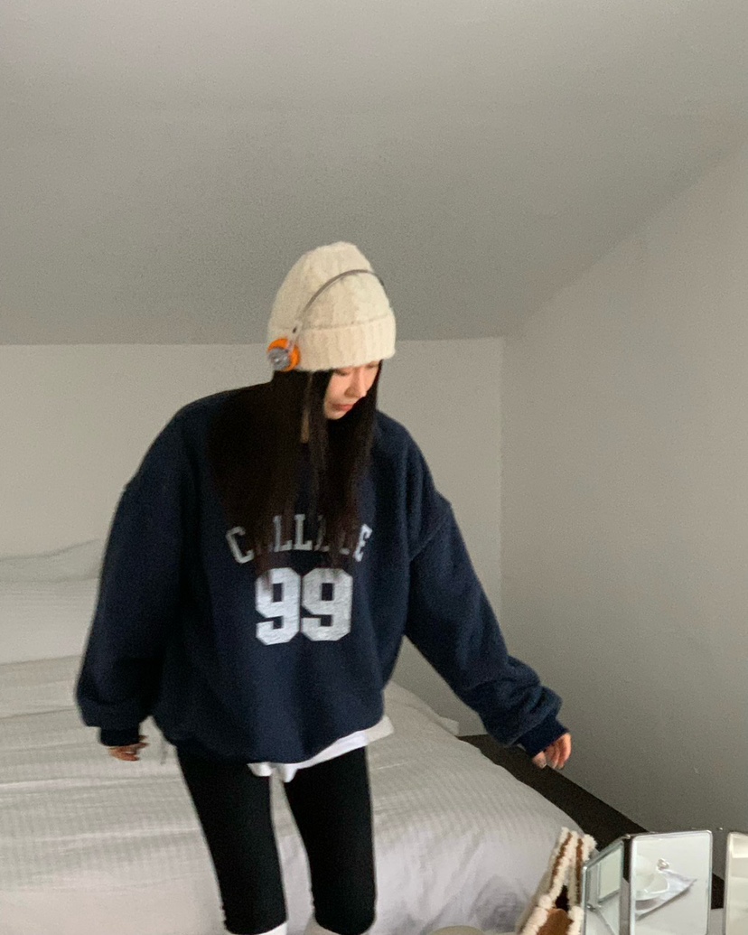 REVE CITE-L韓國直郵㊣女士新品25秋冬人氣時尚真品衛衣加絨REVE CITE-L衛衣圖色3