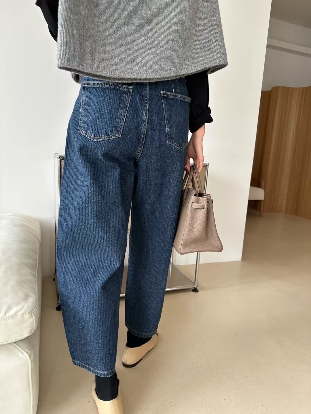 KIND-카인드-OT韓國代購㊣女士新品推薦熱賣25秋冬牛仔褲KIND-ot牛仔褲