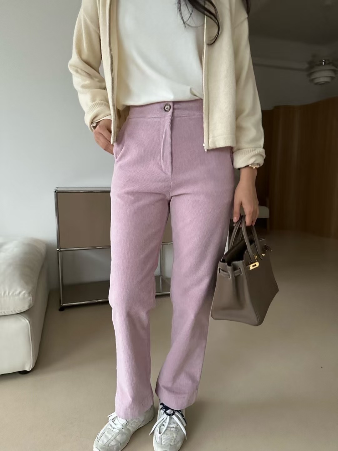 KIND-카인드-OT韓國代購㊣女裝新款休閑人氣25秋冬牛仔褲KIND-ot牛仔褲圖色2