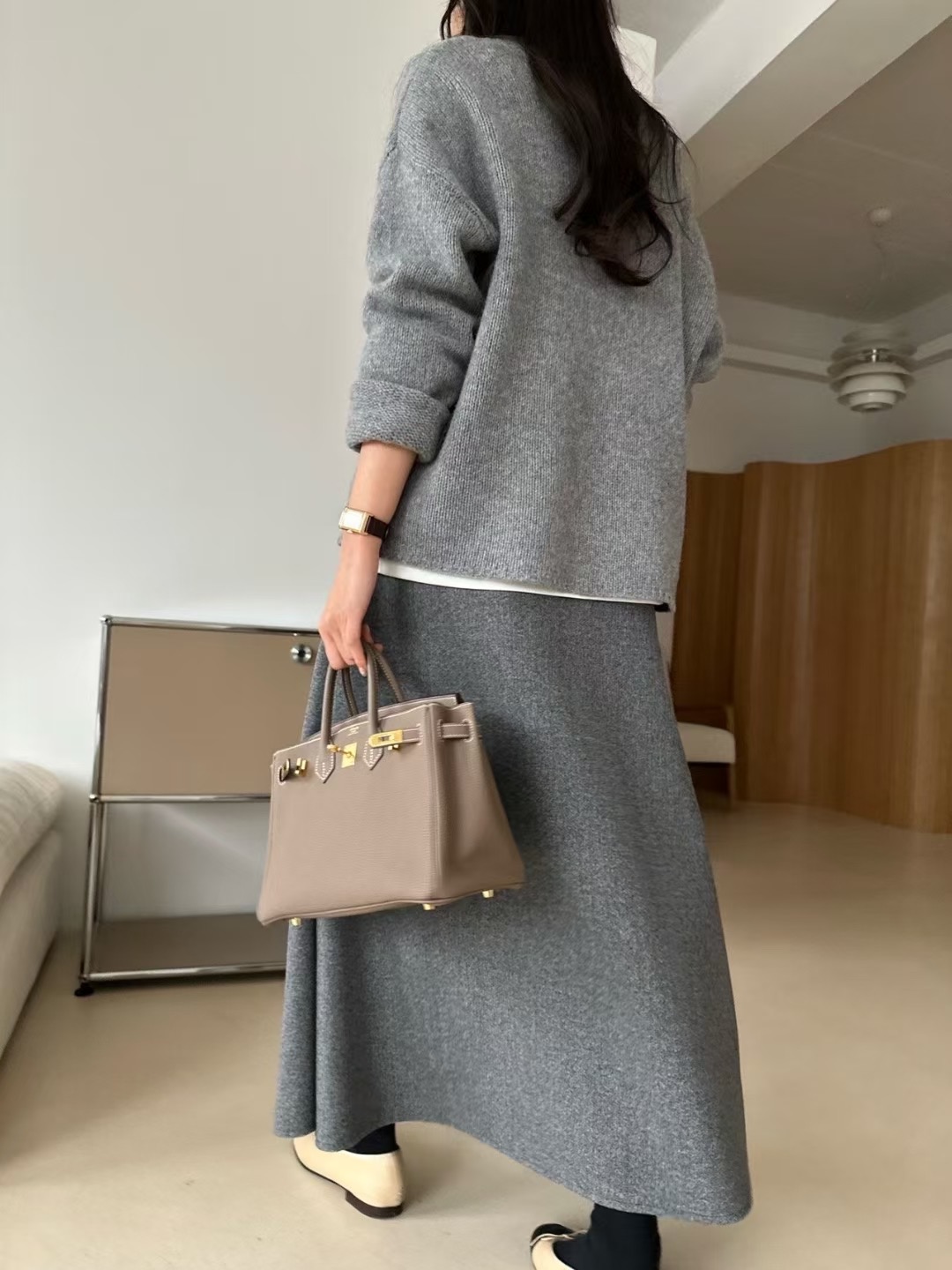 KIND-카인드-OT東大門㊣代購女裝新款休閑真品推薦25秋冬長裙KIND-ot長裙