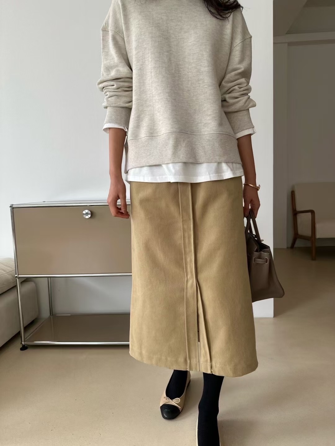 KIND-카인드-OT東大門㊣直郵女士新款25秋冬推薦熱賣長裙KIND-ot長裙圖色2