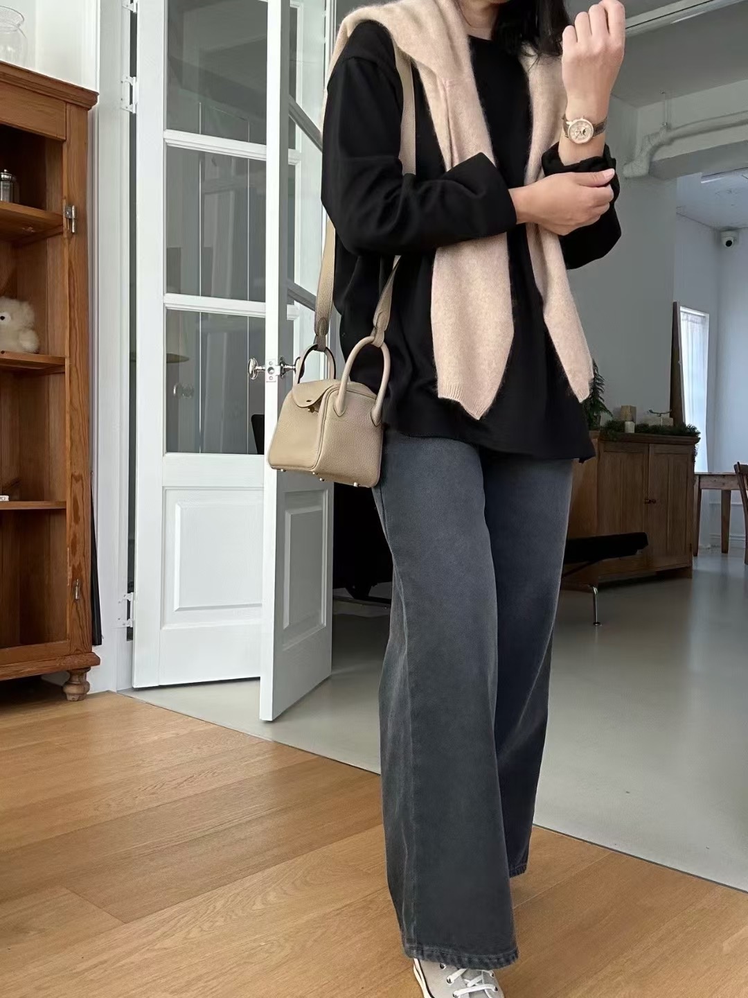 KIND-카인드-OT韓國代購㊣女裝新品推薦職業長袖T恤不含披肩KIND-ot長袖T恤圖色4