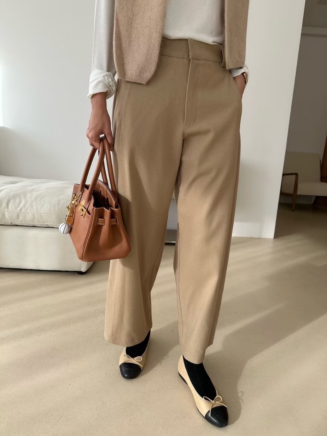 KIND-카인드-OT東大門㊣代購女裝新品熱賣25秋冬真品休閑褲KIND-ot休閑褲圖色1