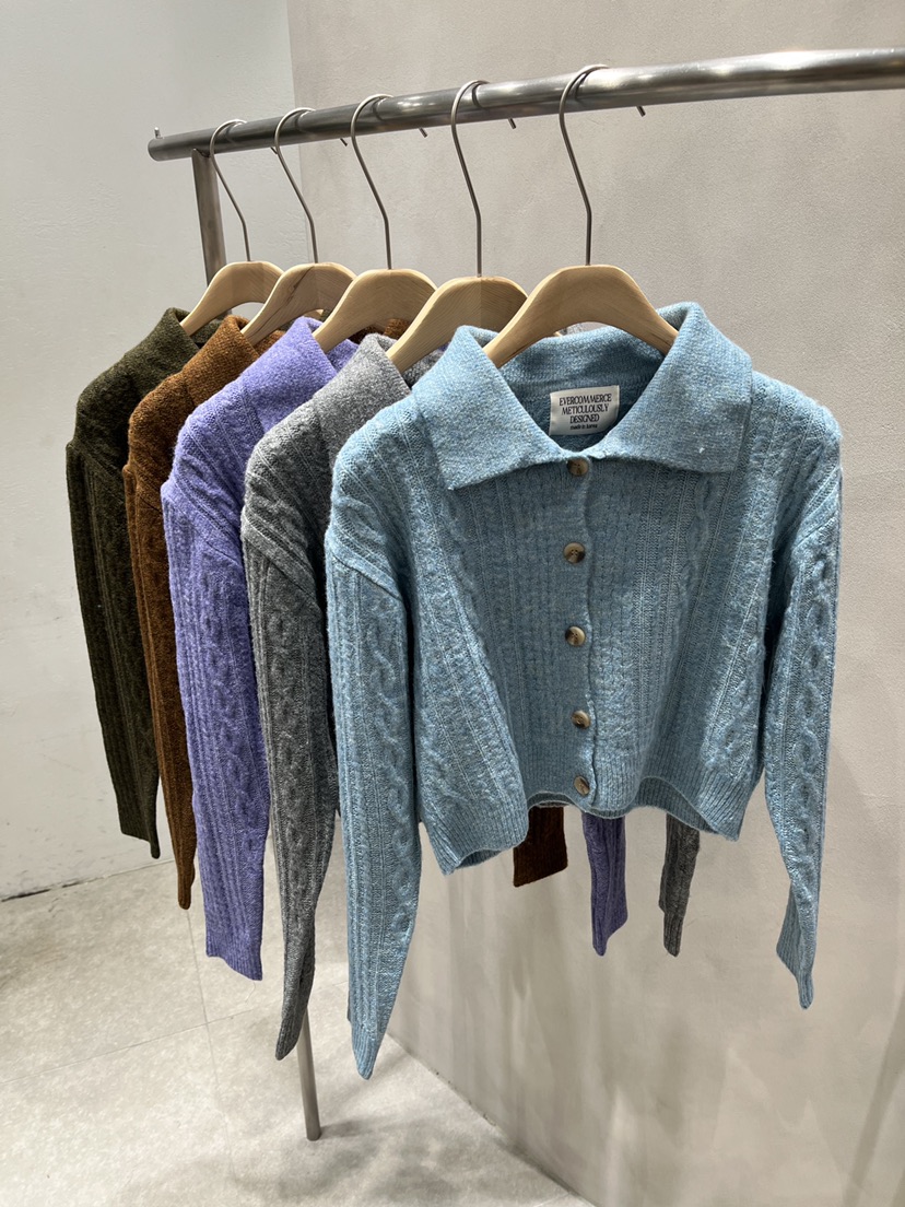 EVERCOMMERCE METICULOUSLY DESIGNED東大門㊣直郵女裝新品25秋冬針織衫EVERCOMMERCE METICULOUSLY DESIGNED針織衫