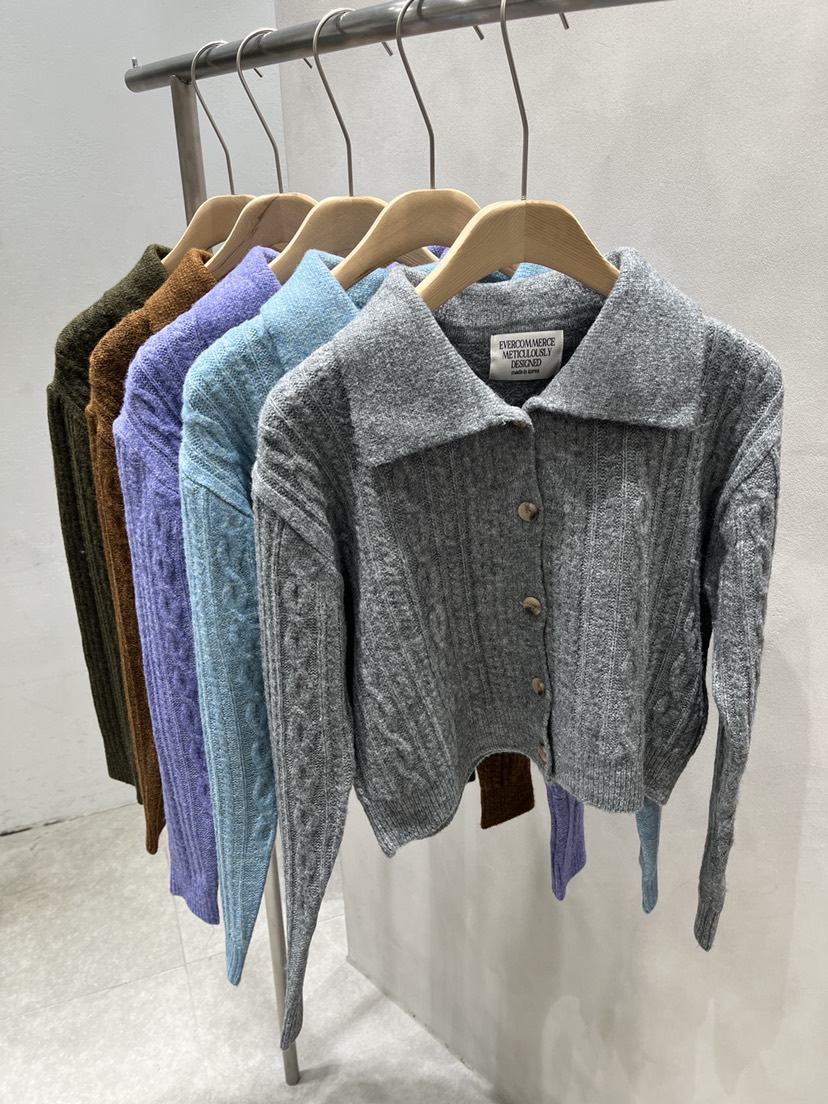 EVERCOMMERCE METICULOUSLY DESIGNED東大門㊣直郵女裝新品25秋冬針織衫EVERCOMMERCE METICULOUSLY DESIGNED針織衫