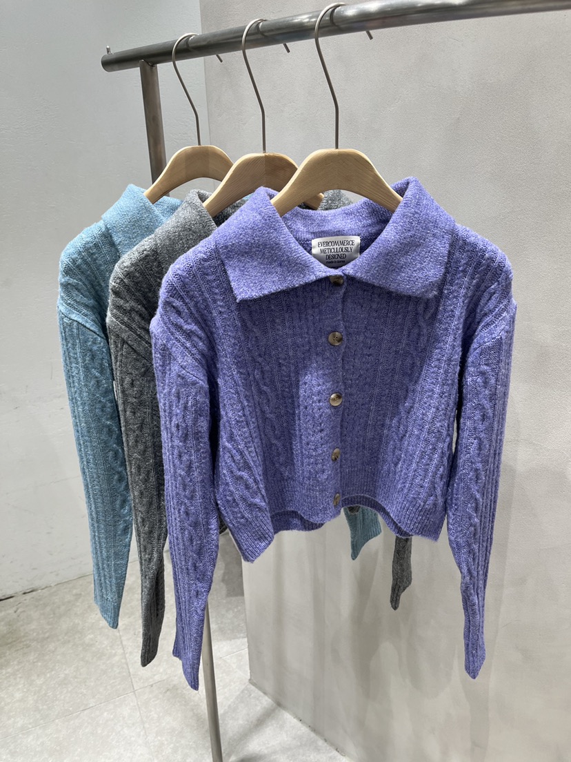 EVERCOMMERCE METICULOUSLY DESIGNED東大門㊣直郵女裝新品25秋冬針織衫EVERCOMMERCE METICULOUSLY DESIGNED針織衫