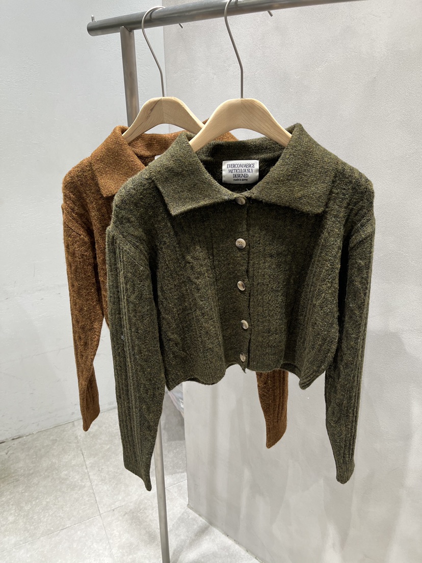 EVERCOMMERCE METICULOUSLY DESIGNED東大門㊣直郵女裝新品25秋冬針織衫EVERCOMMERCE METICULOUSLY DESIGNED針織衫