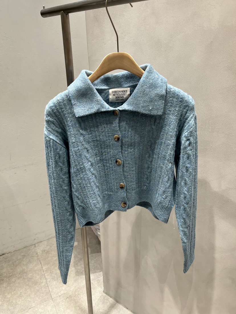 EVERCOMMERCE METICULOUSLY DESIGNED東大門㊣直郵女裝新品25秋冬針織衫EVERCOMMERCE METICULOUSLY DESIGNED針織衫圖色1