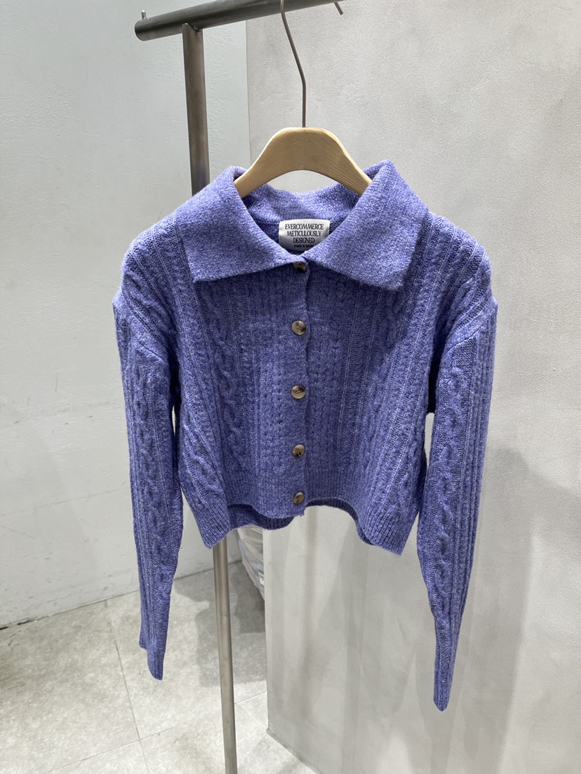 EVERCOMMERCE METICULOUSLY DESIGNED東大門㊣直郵女裝新品25秋冬針織衫EVERCOMMERCE METICULOUSLY DESIGNED針織衫圖色5