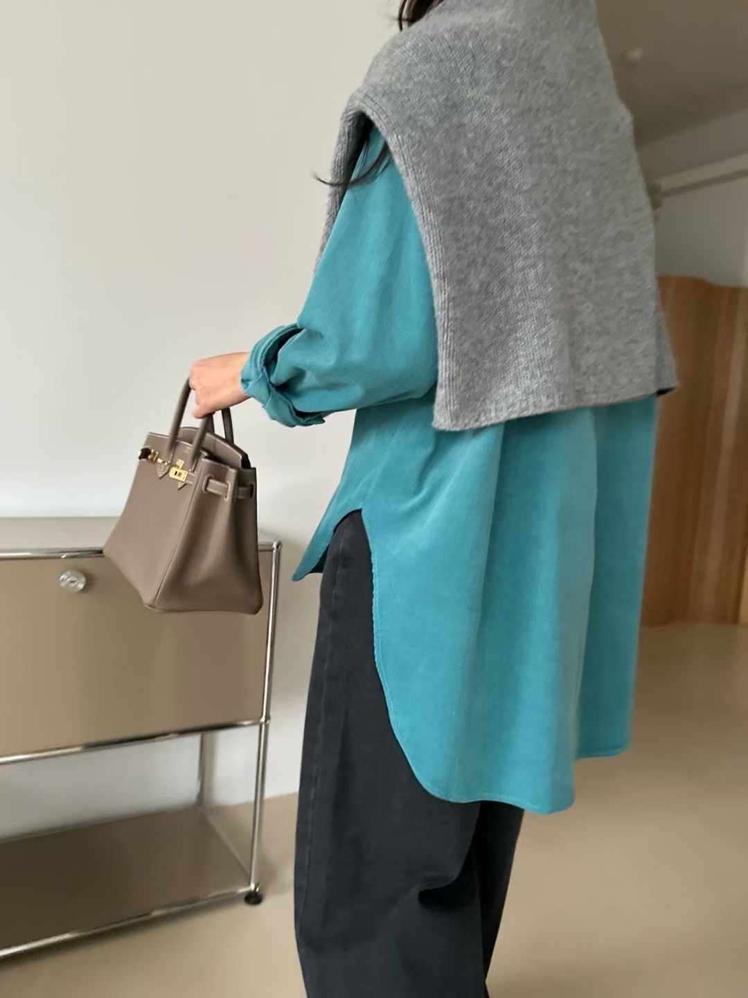 KIND-카인드-OT東大門㊣代購女裝新品職業襯衫蕾絲衫不含披肩KIND-ot襯衫/蕾絲衫