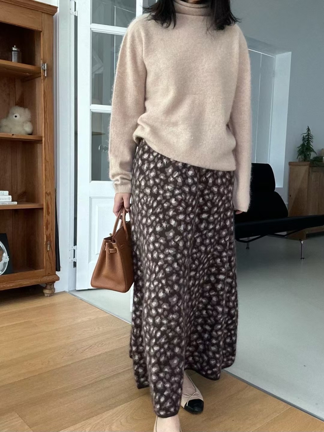 KIND-카인드-OT東大門㊣代購女裝新款休閑真品職業長裙雙層KIND-ot長裙