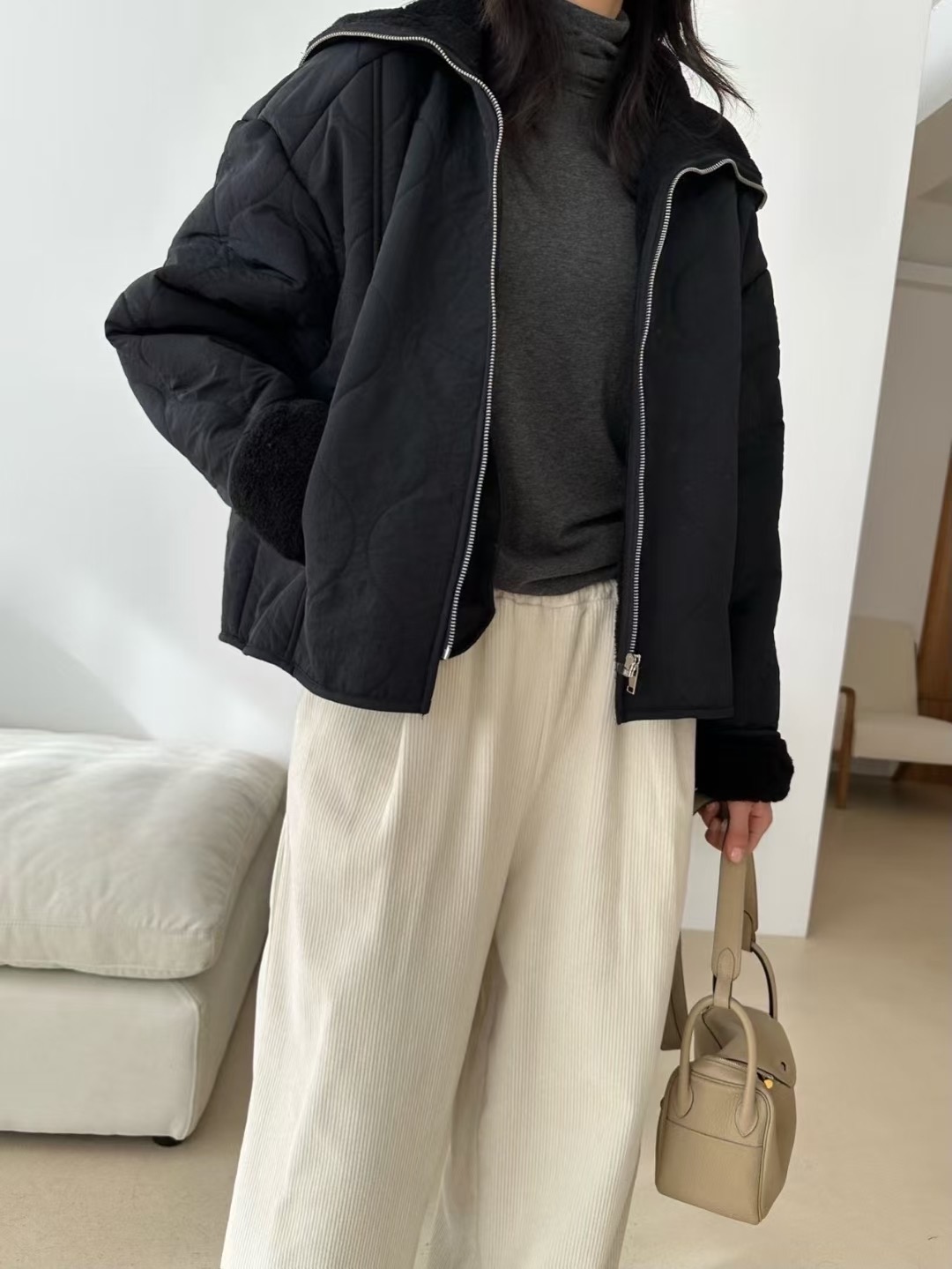 KIND-카인드-OT東大門㊣直郵女士新款人氣推薦熱賣夾克毛皮KIND-ot夾克圖色2