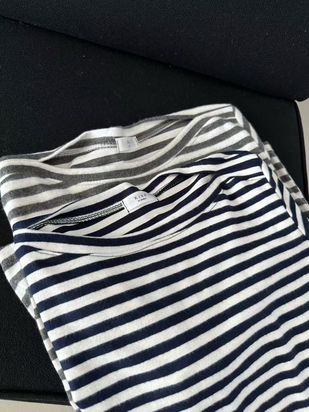 KIND-카인드-OT韓國代購㊣女裝新款時尚熱賣真品休閑長袖T恤KIND-ot長袖T恤