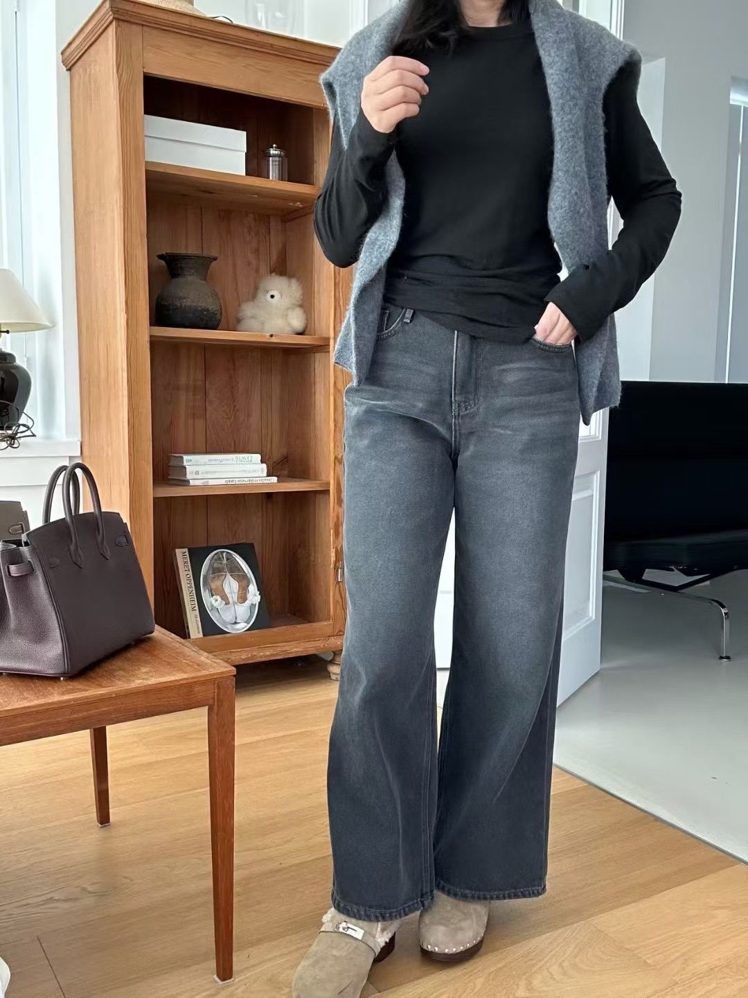 KIND-카인드-OT東大門㊣實拍女裝新款時尚長袖T恤不含披肩KIND-ot長袖T恤